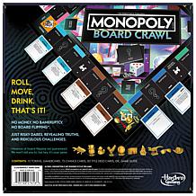 Hasbro Monopoly Board Crawl Drinking Party Game for Adults