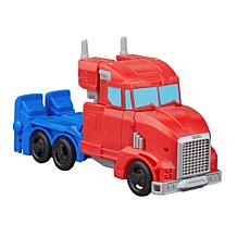 Hasbro Transformers EarthSpark Optimus Prime Battle Trailer Playset