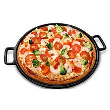 Hastings Home 14" Cast Iron Pizza Pan