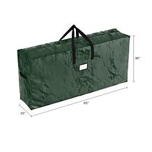 Hastings Home 2-Piece Christmas Décor Storage Bags - Green