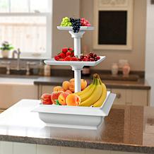 Hastings Home 3-Tier Cupcake Dessert Stand Tray