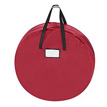 Hastings Home 36” Round Artificial Wreath Storage Bag