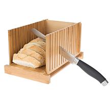 Hastings Home Bamboo Bread Slicer