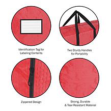 Hastings Home Christmas Décor Storage Bag - Red