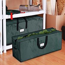 Hastings Home Christmas Waterproof Bag, Green - Set of 2