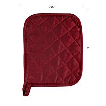 Hastings Home Pot Holder Set with Silicone Grip 2-Pack