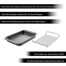 Hastings Home Roasting Pan with Rack