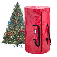 Hastings Home Tree and Wreath Storage Bag Set - Red