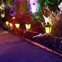 Haunted Hill Farm 1-Ft. Lantern Stakes with Lights, Set of 6