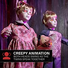 Haunted Hill Farm 3-Ft. Apocalypse Twins Animatronic