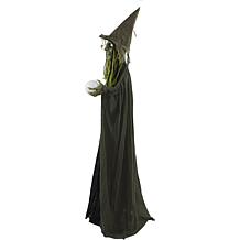 Haunted Hill Farm 6' Buella the Animated Fortune-Telling Witch