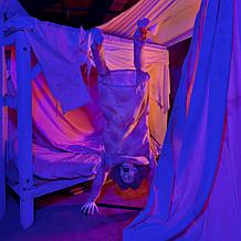 Haunted Hill Farm 6-Ft. Upside Down Girl Animatronic