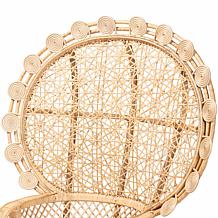 Hecate Peacock Accent Chair 43.3" W x 27.6" D x 58.3" H