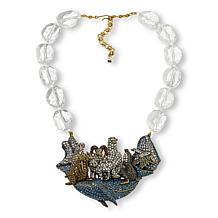 Heidi Daus "Arctic Allure" Crystal Bead 19-3/4" Necklace