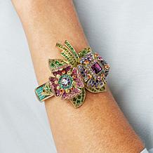 Heidi Daus Captivating Corsage Crystal Cuff