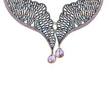 Heidi Daus Collar Couturier Crystal Collar Necklace