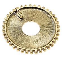 Heidi Daus "Disc Fashion" Collar Necklace with Enhancer Pendant