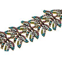 Heidi Daus "Dragonfly Artistry" Crystal Station Bracelet 