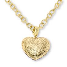 HEIDI DAUS Love Style Locket Toggle Necklace