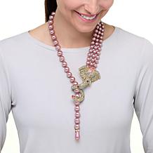 Heidi Daus Ravishing Rapture Beaded Elephant Drop Necklace