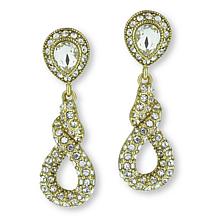 Heidi Daus Sleek and Sophisticated Crystal Earrings