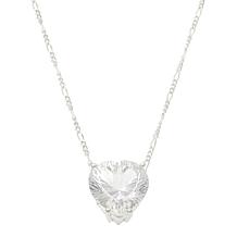 Herkimer Mines "Diamond" Quartz Faceted Drop Chain Necklace