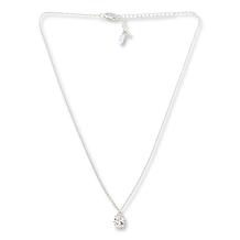 Herkimer Mines "Diamond" Quartz Faceted Drop Pendant with Chain