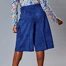 HFR x Undra Celeste Faux Suede Cargo Short