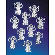 Holiday Beaded Ornament Kit - Little Angels 2.5", Makes 18