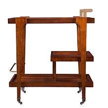 Holly & Martin Zhori Bar Cart