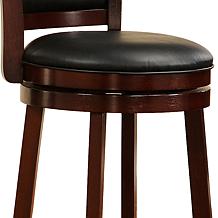 Home Origin 24" Swivel and Padded-Back Counter Chair