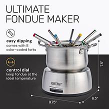 HomeCraft 8-Cup Electric Fondue Set