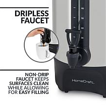 HomeCraft HCCU100SS 100-Cup Stainless Steel Coffee Urn