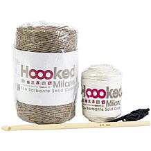 Hoooked Donkey Joe Yarn Kit with Eco Brabante Yarn - Taupe