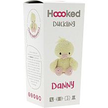 Hoooked Duckling Danny Yarn Kit w/Eco Brabante Yarn - Yellow & Peach