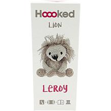 Hoooked Lion Leroy Yarn Kit with Eco Brabante Yarn - Beige and Taupe