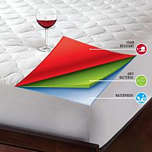 Hotel Laundry Triple Protection Waterproof Mattress Pad - XL Twin