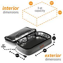 HOTLOGIC Portable Casserole Expandable Max Oven XP - Gray