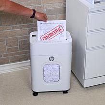 HP 100 Sheet Microcut Shredder with 4.5 Gallon Drop Bin