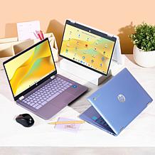 HP 14" Touch Intel 4GB Ram 128GB Storage 2-in-1 Chromebook Laptop