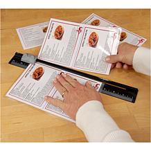 HP QL122 Laminator Bundle w/Bonus Trimmers & 155 Laminating Pouches