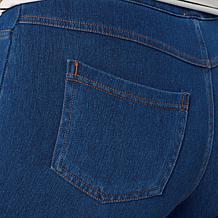 HUE Classic Denim Skimmer Legging with Side Slits