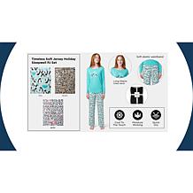 HUE Timeless Soft Jersey Sleepwell PJ Gift Set