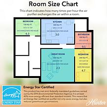 Hunter HP670 Large Tower True HEPA Air Purifier
