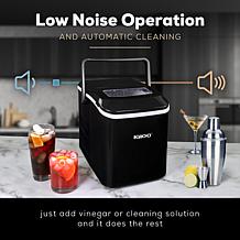 Igloo 26lb. Self-Cleaning Portable Ice Maker with Handle, Black