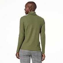 IMAN Global Chic 2-pack Ribbed Knit Turtleneck Sweater