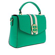 IMAN Global Chic Interchangeable Flap Satchel