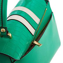 IMAN Global Chic Interchangeable Flap Satchel