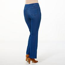 IMAN Global Chic Pull-On Bootcut Trouser Jean