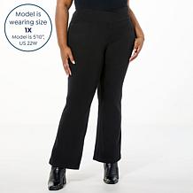 IMAN Global Chic Pull-On Bootcut Trouser Jean